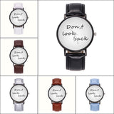 Relogio Feminino Retro Style Simple Classic Casual Women's Girls Fashion Watch