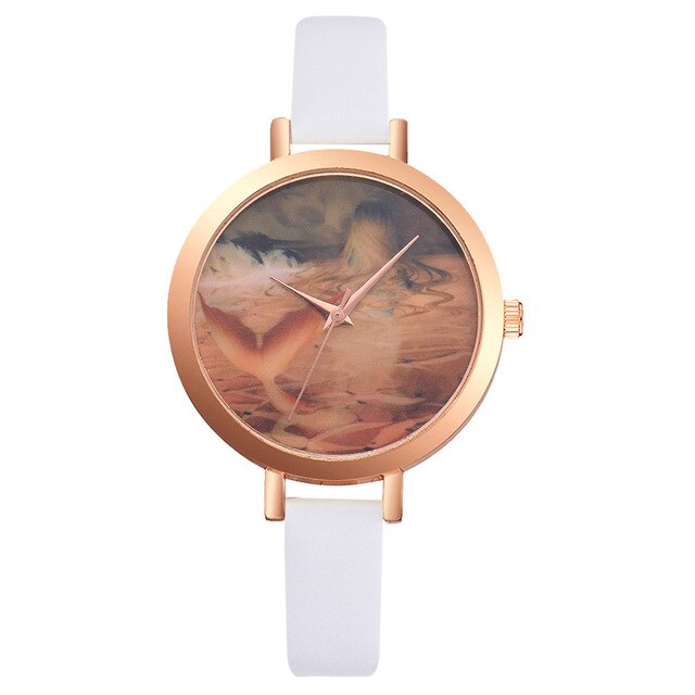 Retro Design Simple Style Hot Women's Casual  Fashion Color Strap Dial Quartz