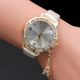 Retro Style Watch Women relogio masculino Ladies Watch The Eiffel Tower Quartz