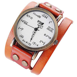 Gifts Figure Dial Quartz Fashion Wrist Watch Retro Style Durable Round Accurate