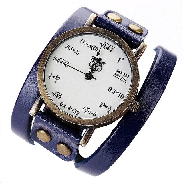 Gifts Figure Dial Quartz Fashion Wrist Watch Retro Style Durable Round Accurate