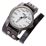 Gifts Figure Dial Quartz Fashion Wrist Watch Retro Style Durable Round Accurate