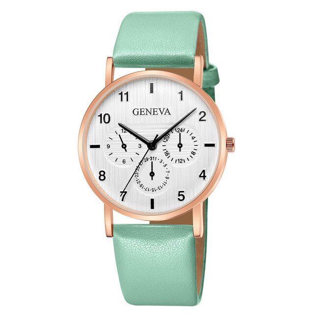 Exquisite simple style women luxury fashion quartz
