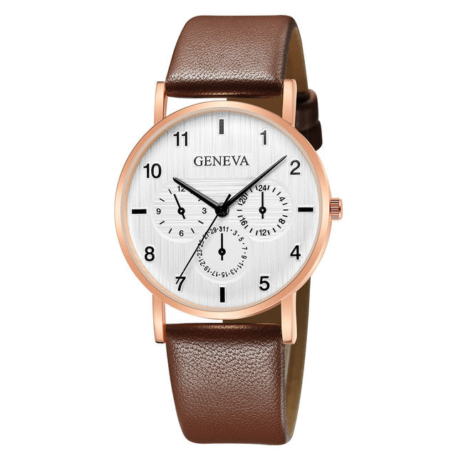 Exquisite simple style women luxury fashion quartz