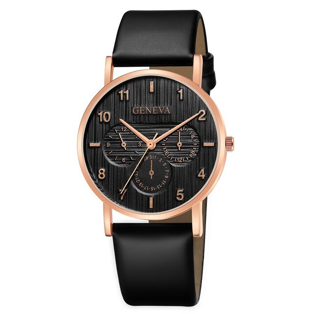 Exquisite simple style women luxury fashion quartz