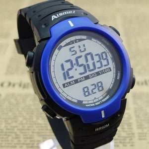 Aismei Brand Man sports watches 50M waterproof Men LED