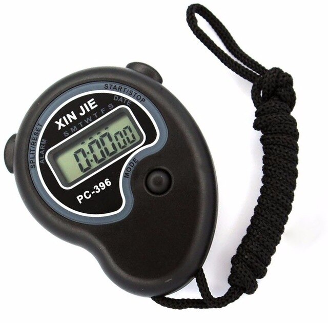 Digital Professional Handheld LCD Chronograph Sports