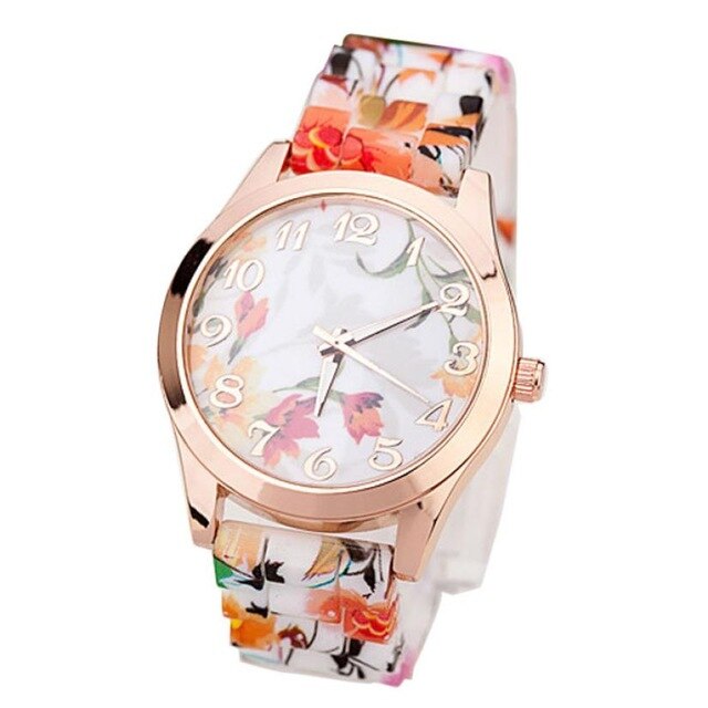 Luxury Watches Chinese Style Retro Women Girl Watch Silicone