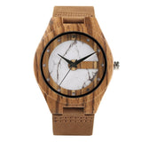 YISUYA Creative Natural Handmade Wooden Wristwatch