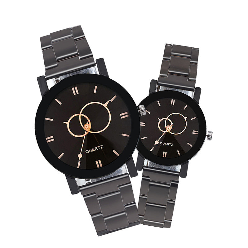 Fashion Luxury Men Steel strap Quartz Watch