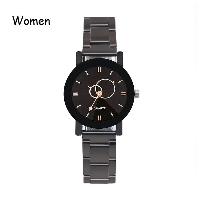 Fashion Luxury Men Steel strap Quartz Watch
