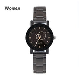 Fashion Luxury Men Steel strap Quartz Watch