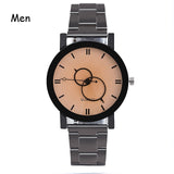 Fashion Luxury Men Steel strap Quartz Watch