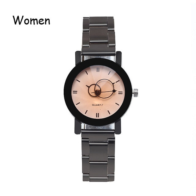 Fashion Luxury Men Steel strap Quartz Watch