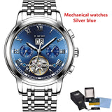 WISHDOIT LIGE-9810.13-S Top Luxury Brand Automatic Mechanical