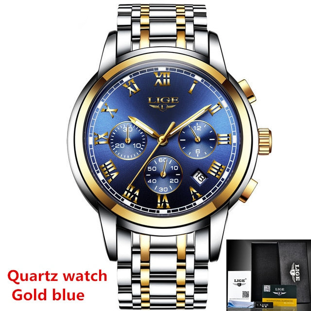 WISHDOIT LIGE-9810.13-S Top Luxury Brand Automatic Mechanical