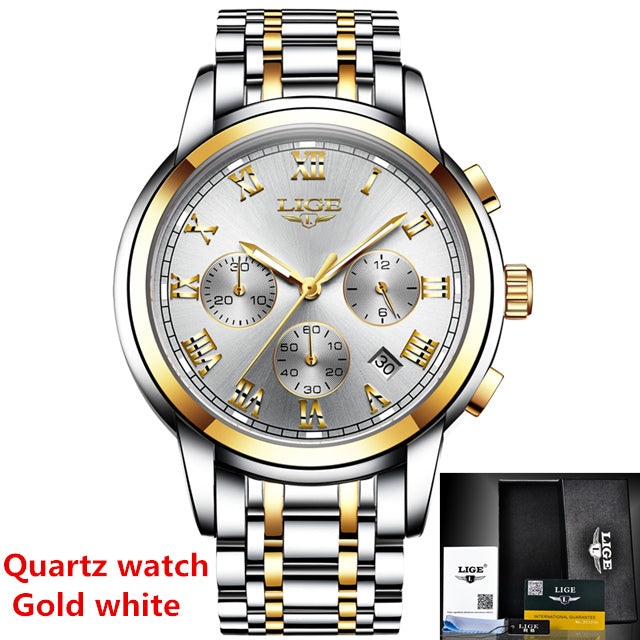 WISHDOIT LIGE-9810.13-S Top Luxury Brand Automatic Mechanical