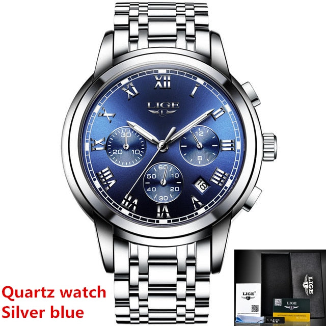 WISHDOIT LIGE-9810.13-S Top Luxury Brand Automatic Mechanical