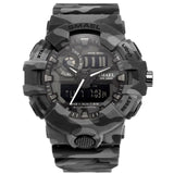 New Camouflage Military Watch SMAEL Watch Men Sports Watch LED