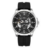 Shark Sports Watch Men Fashion 3D Skull Design
