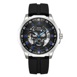 Shark Sports Watch Men Fashion 3D Skull Design