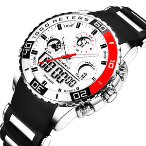 Top Brand Luxury Watches Rubber LED Digital