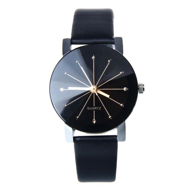 Men Watches Fashion Casual Leather Analog Quartz