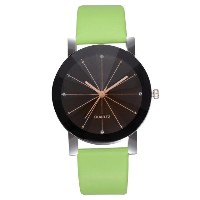 Men Watches Fashion Casual Leather Analog Quartz