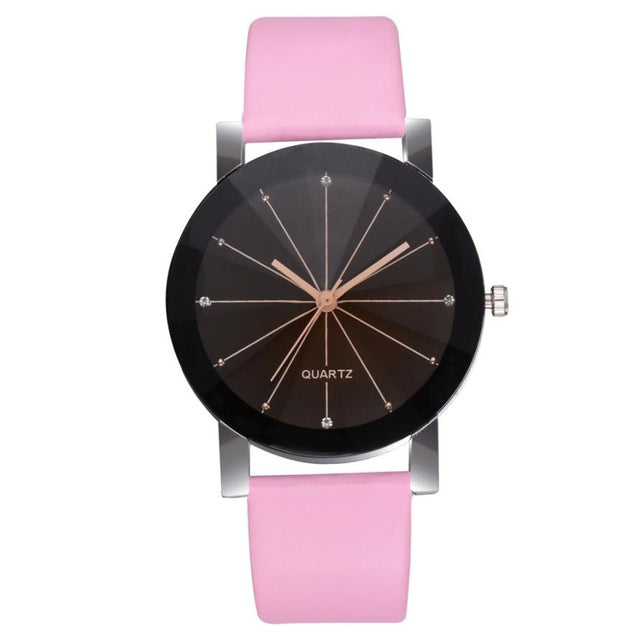Men Watches Fashion Casual Leather Analog Quartz