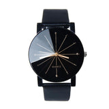 Men Watches Fashion Casual Leather Analog Quartz