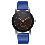 Men Watches Fashion Casual Leather Analog Quartz