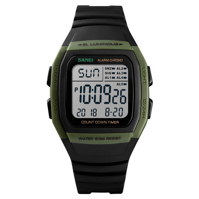 SKMEI Fashion Men Watches Sports Digital Watch Waterproof