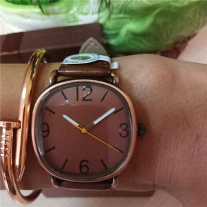 Korean Version New Black Fashion Modern Minimalist Trend Retro Night Watch