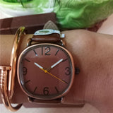 Korean Version New Black Fashion Modern Minimalist Trend Retro Night Watch