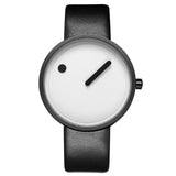 Top Creative Designer Brand Quartz Watch Men Leather