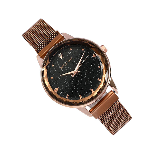 Luxury Crystal Star Sky Dial Purple Watch Women Quartz
