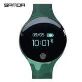 SANDA Sport  Bluetooth Smart Touch Watch Men Silicon Remote Camera