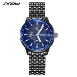 SINOBI Luxury Brand Watch Men Women Watches Stainless Steel