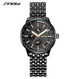 SINOBI Luxury Brand Watch Men Women Watches Stainless Steel