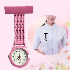 Nurse Quartz Watch Brooch Pocket Brooch Clip Medical Nurse Pocket
