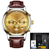 WISHDOIT LIGE-9810.13-S Top Luxury Brand Automatic Mechanical