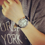 New Led Touch Watches Fashion casual creative leather watch