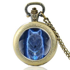 New Fashion Vintage Bronze Mysterious Wolf