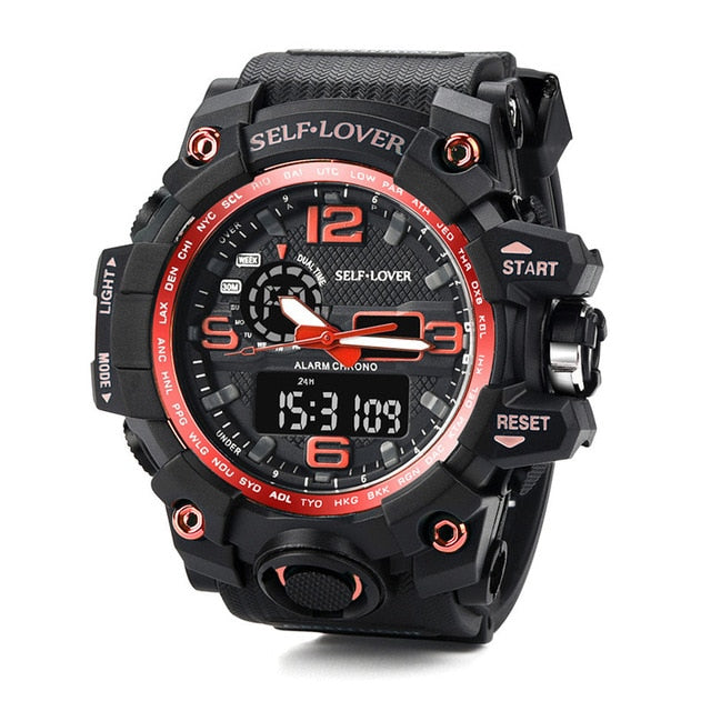 Duobla  Dual Display Analog Digital LED Electronic