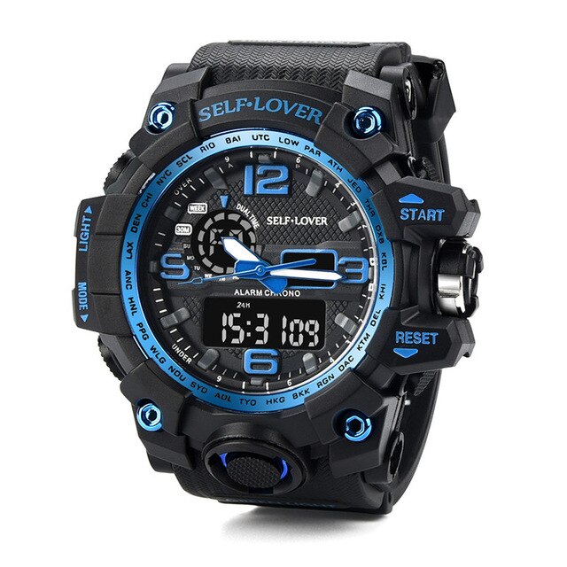Duobla  Dual Display Analog Digital LED Electronic