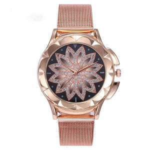 Relogio Feminino Retro Colored Marble Style Women