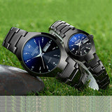 Top Quality Tungsten Steel Black Wrist Watch