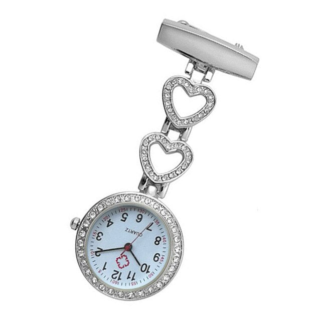 Portable Women Doctor Nurses Pocket Watch