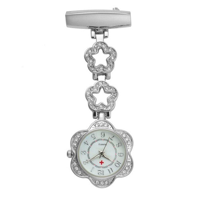 Portable Women Doctor Nurses Pocket Watch