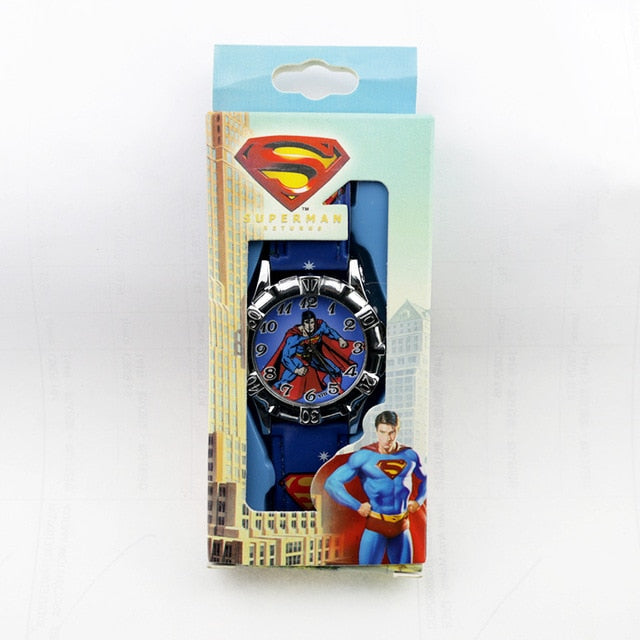 Children's Cartoon Batman Kids Watch Spiderman